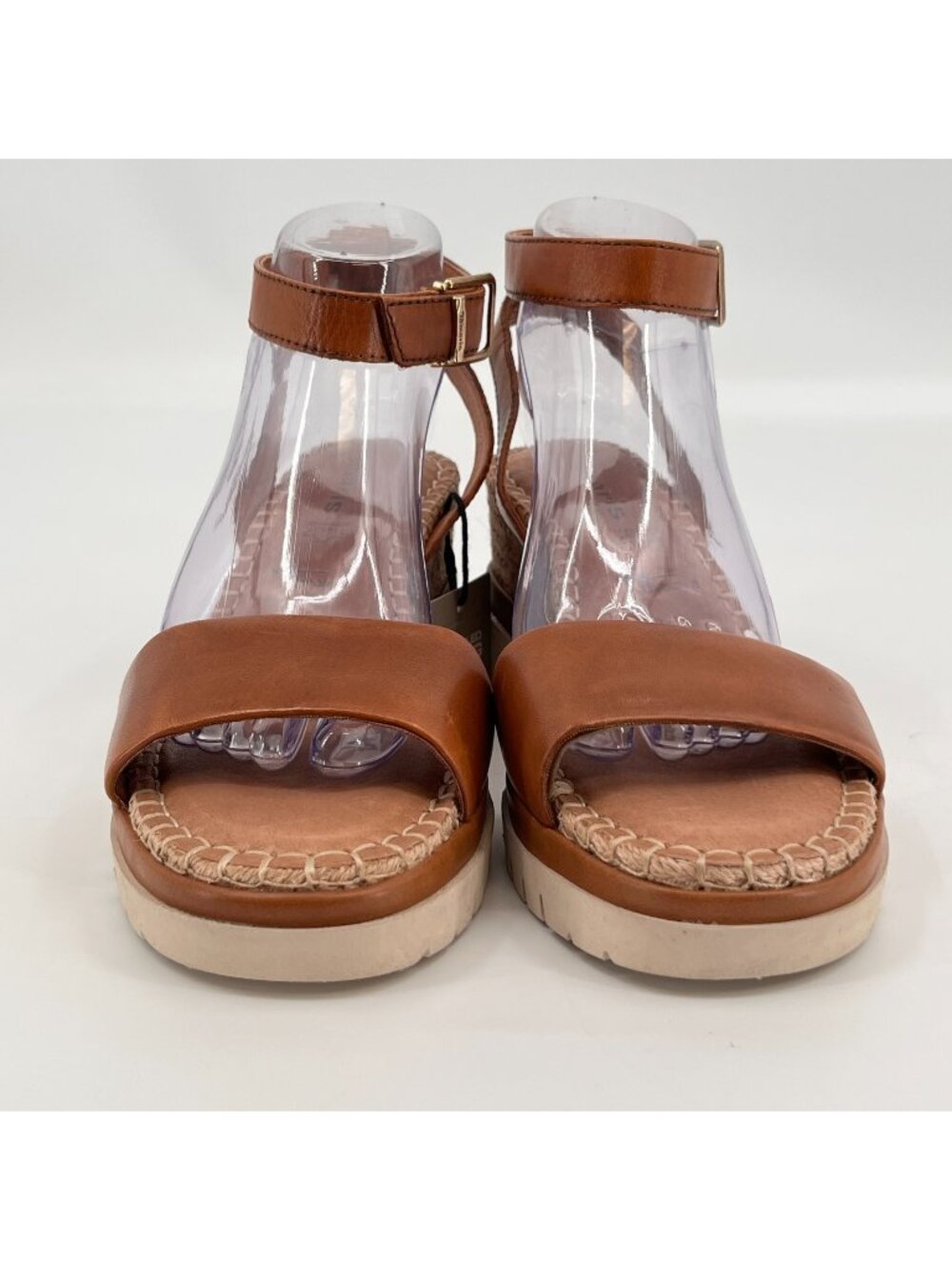 Tamaris Brown Ankle Strap Sandals Women's Size 41 (US 10 - 10.5) NWD